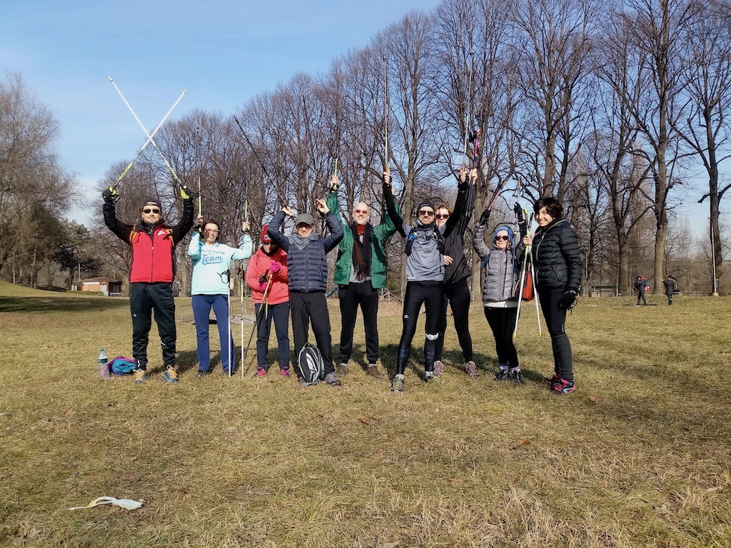 lezioni di nordic walking
